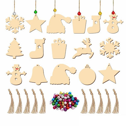 Wooden Christmas Ornaments