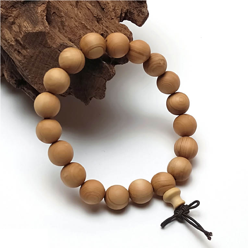 MIOUMEI Wood Beads Bracelet 12mm